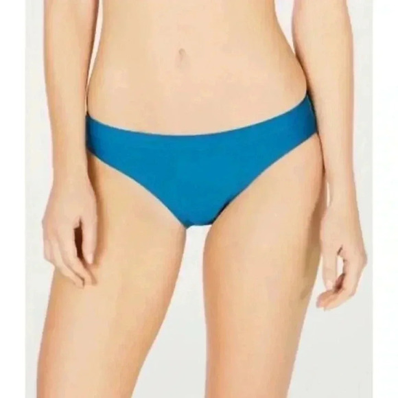 New with tags Nike teal Abyss Hipster Bikini Swimsuit Bottoms in size large - Picture 1 of 6